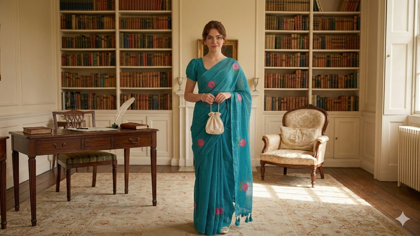 Kitty Bennet Saree